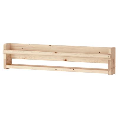 FLISAT wall storage, light white stained pine, 70x9x16 cm (27 ½x3 ½x6 ¼) - IKEA CA