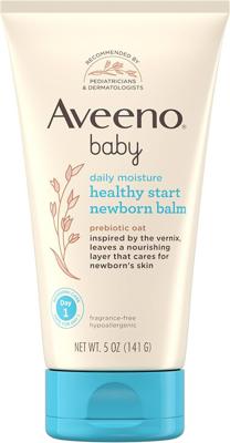 Amazon.com: Aveeno Baby Healthy Start Nourishing Newborn Balm, Hypoallergenic Baby Skin Balm with Prebiotic Oat Leaves a Nourishing Layer to Care for