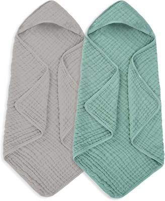 Amazon.com: MIGIOL Muslin Baby Towels 100% Cotton ，Super Soft Muslin Baby Bath Towel - 32 x 32 Inches, Suitable for Newborn and Young Children up to 3