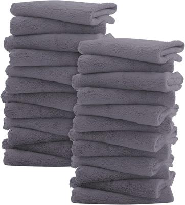 Amazon.com : Sunny zzzZZ Ultra Soft 24 Pack Baby Washcloths - 10x10 Inches - Coral Fleece Extra Absorbent Wash Clothes for Babies, Infants and Toddler