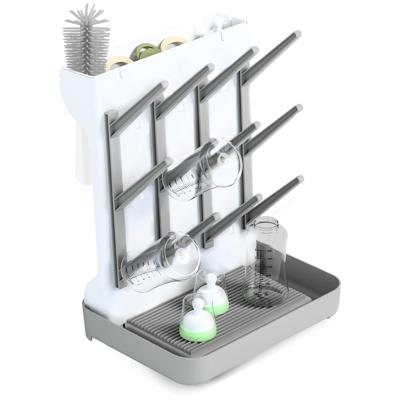Smasener Baby Bottle Drying Rack, Space-Saving 10.8x8.7x14 in Gray - Walmart.com