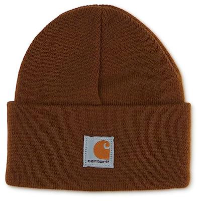 Carhartt Kids Watch Hat Knit Beanie, Brown (Toddler), 2-5 Years
