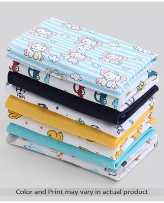 Babyhug 100% Cotton Wash Cloth Pack of 8 - Multicolor Online in India, Buy at Best Price from Firstcry.com - 12158556