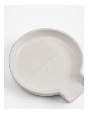 Country Road Demm Stoneware Spoon Rest in Snow | MYER