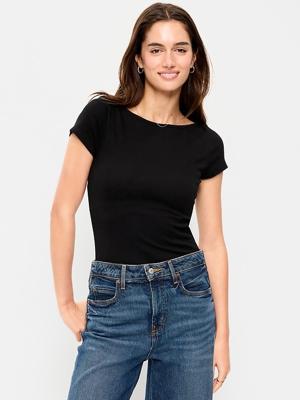 Snug Boatneck T-Shirt | Old Navy