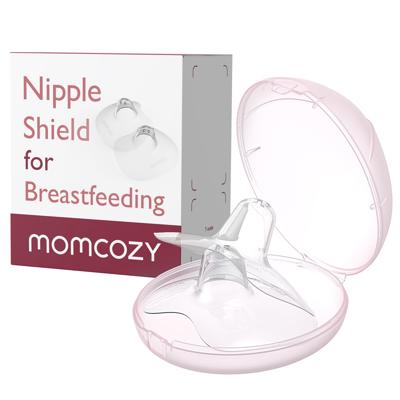 Momcozy Silicone Nipple Shields for Breastfeeding, Ultra-Thin Soft, 2mm Hole, Includes Storage Case - Walmart.com