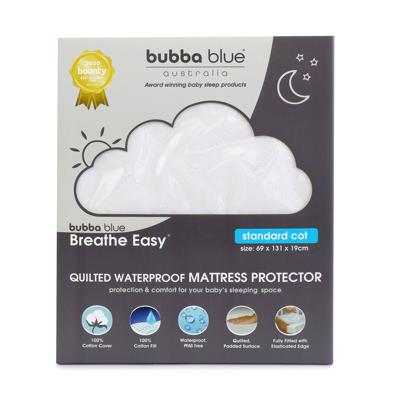 Bubba Blue Quilted Mattress Protector Cot Standard | Baby Bunting AU