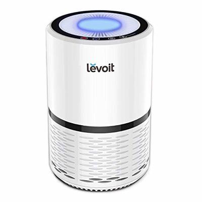 LEVOIT Air Purifiers for Home, AHAM VERIFIDE, High-Efficiency Filter for Smoke, Dust, Pollen, and Odors in Bedroom, Office, or Nursery, Optional Night