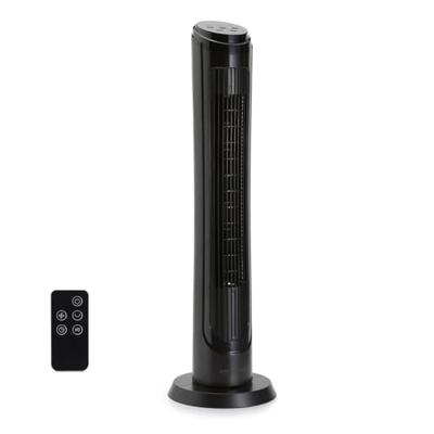 Amazon Basics 40 70-Degree Oscillating Digital Tower Fan with Powerful Airflow for Bedroom, Living Room, Office, 4 Speeds, 3 Modes, 15-Hour Timer, Re