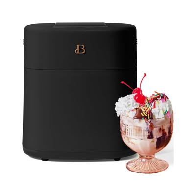 Beautiful 1.5 Qt Ice Cream Maker with Touch Activated Display, Black Sesame by Drew Barrymore - Walmart.com
