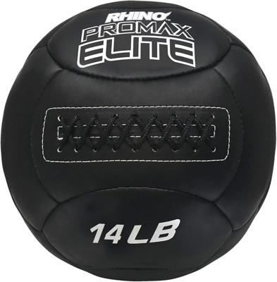 Amazon.com: Champion Sports PRX14 Rhino Promax Elite Slam Balls, 14 lb, Soft Shell with Non-Slip Grip, Medicine Wall Exercise Ball for Weightlifting,