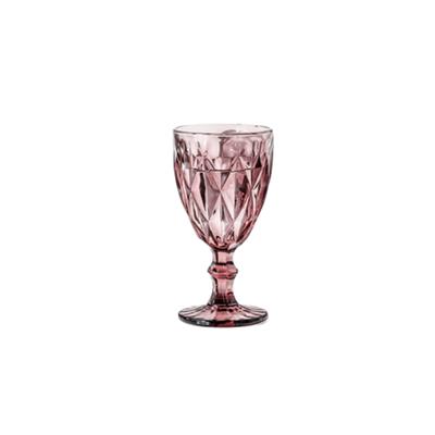 Crystal Vintage Colored Glass Goblets - Set of 6 | Shop Today. Get it Tomorrow! | takealot.com