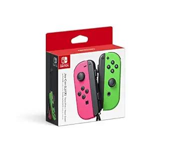 Amazon.com: Nintendo Joy-Con (L/R) - Neon Pink/Neon Green : Video Games