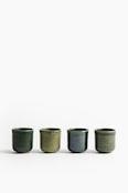Dark green 4-pack Espresso Cups at H&M Home | H&M CA