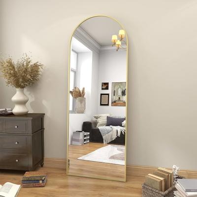 Amazon.com: BEAUTYPEAK 64x21 Arch Floor Mirror, Full Length Wall Hanging or Leaning Arched-Top Full Body Mirror with Stand for Bedroom, Dressing Room