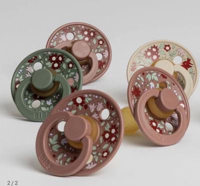 BIBS x LIBERTY Chamomile Lawn Woodchuck Mix Dummies