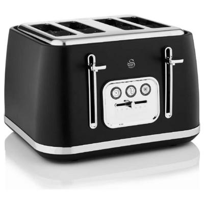 Buy Swan Serenity ST19024BLK 4 Slice Toaster - Black | Toasters | Argos