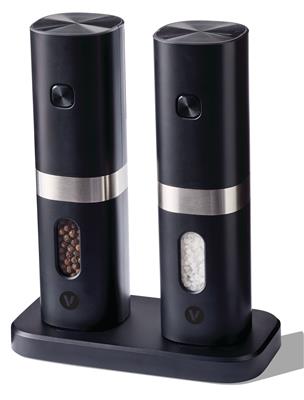 Vida By Paderno 19.4cm Electric Salt & Pepper Mill Set