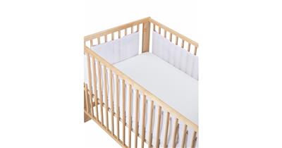 Airwrap Mesh Cot Liner 2 Sides White | Baby Bunting AU