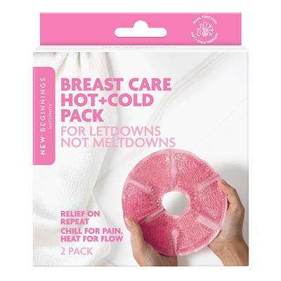New Beginnings Breast Care Hot   Cold Pack(2 pk) | Baby Bunting AU