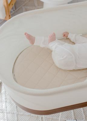 Oat Waterproof Snoo Moses Bassinet Sheet | Bambella Designs – The Thrifty Mumma