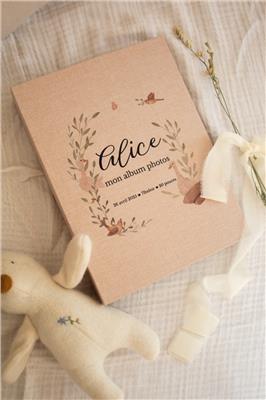 Album photos de tissu personnalisé - 15 choix dimpressions personnalisées - Rainbows&Lollipops / Jululu