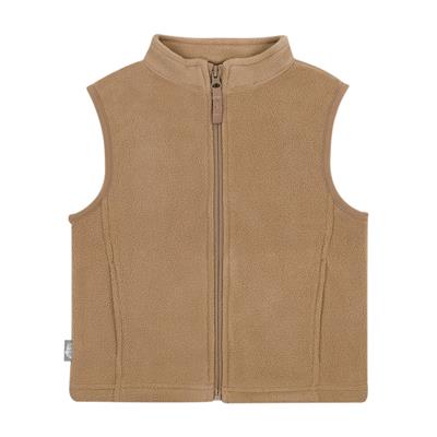 Kids Fleece Vest | Soft Brown for Toddlers and Kids | Jan & Jul