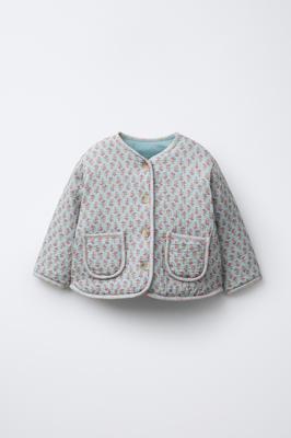 FLORAL PUFFER JACKET - Multicoloured | ZARA South Africa