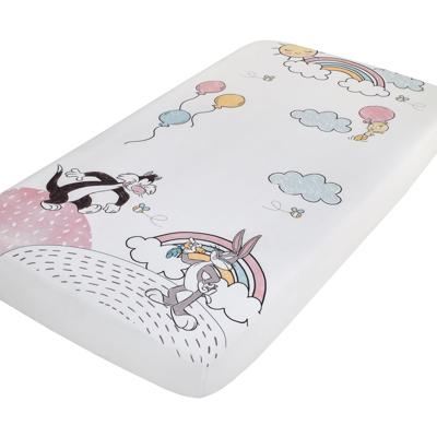 Warner Brothers Looney Tunes Best Buds Photo-Op Fitted Crib Sheet - Walmart.com
