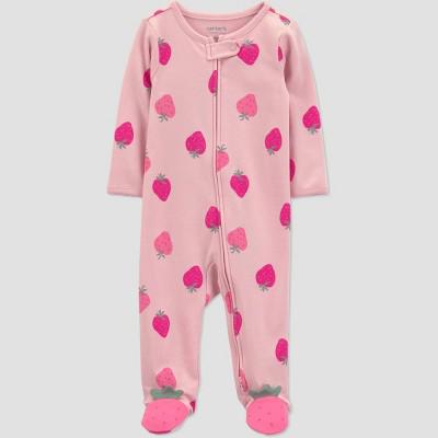 Carters Just One You® Baby Girls Strawberry Sleep N Play - Pink 9M : Target
