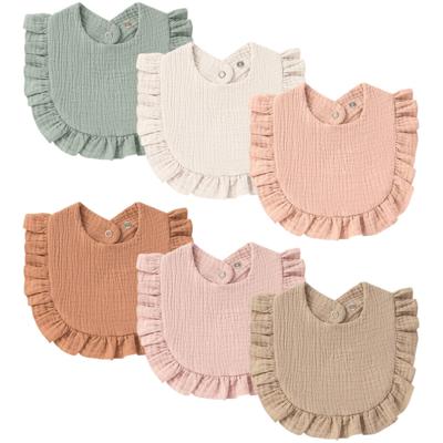 6Pack Baby Muslin Bibs Bandana Drool Bibs for Unisex Boys & Girls, Soft and Absorbent Cotton Teething Drooling Bib Set for Newborn Toddler - Walmart.c