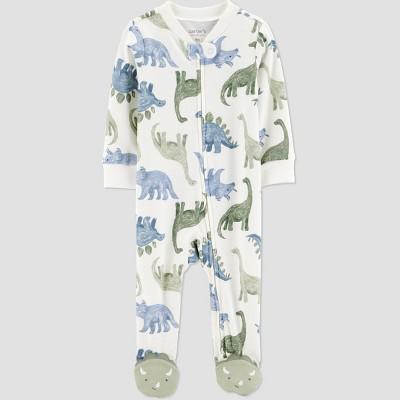 Carters Just One You® Baby Boys Dinosaurs Sleep N Play - Green/Ivory Newborn : Target