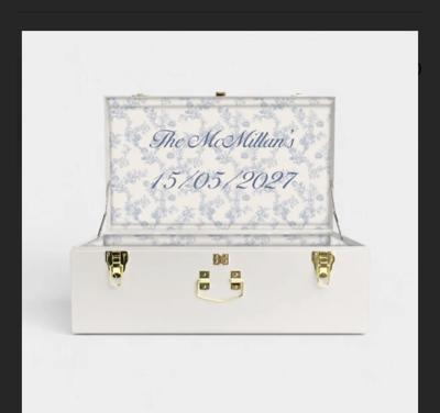 Wedding Memory Trunk for Bridal Keepsakes - ForeverKeep – Forever keep