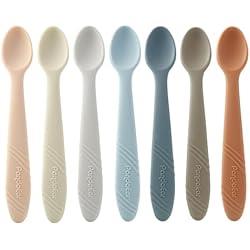 Amazon.com: PandaEar 3 Pack Baby Bowls & 7 Pack Silicone Baby Feeding Spoons : Baby