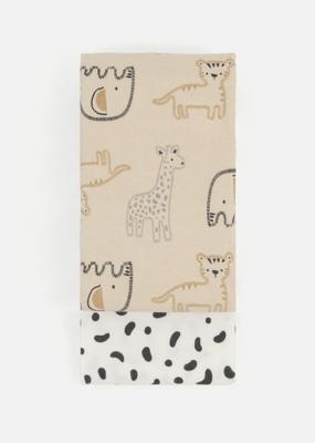 Tiny Cub Flannel Receiving Blankets 2 Pack | Woolworths.co.za