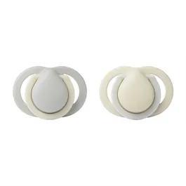 Tommee Tippee Newborn Soother, 2 pack, 0-2 months with an extra small baglet and shield - Assortment | Babies R Us Online