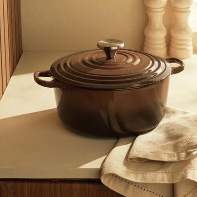 Habitat 3.3 Litre Cast Iron Casserole Dish - Green