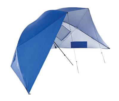 Outbound Beach Umbrella Shade, Portable Pop-Up Sun Shelter Tent w/ UV Protection, 2-Person