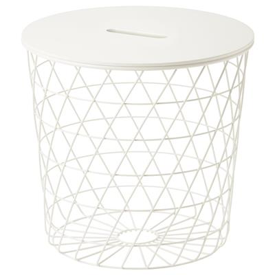 KVISTBRO storage table, white, 44 cm (173/8) - IKEA CA