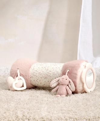 Tummy Time Roll - Welcome to the World Pink – Mamas & Papas UK