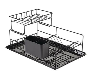 Type A Perspective Steel 2-Tier Dish Drying/Draining Rack | Canadian Tire