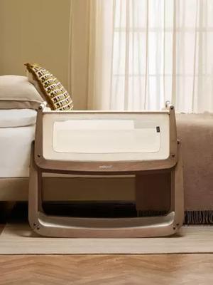 Snüz SnüzPod 5 Bedside Crib, Walnut/Cashmere