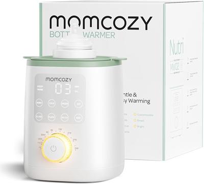 Momcozy Nutri Bottle Warmer, 9-in-1 Baby Bottle Warmer with Night Light, Accurate Temperature Control, receives nutrients in Breast Milk, for All Bott