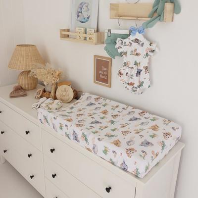 Dragon Organic Bassinet Sheet / Change Pad Cover | Snuggle Hunny