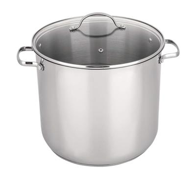 MASTER Chef Stainless Steel Stock Pot, 16qt