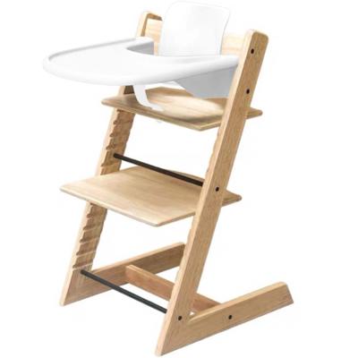 MotionGrey Blessy Wooden High Chair with Tray. The Perfect Adjustable Baby Highchair Solution for Your Babies and Toddlers or as a Dining Chair. (6 Mo