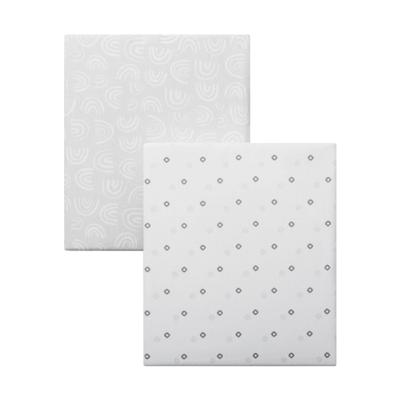 George Baby Organic Cotton Double Pack Crib Sheets, 28 x 52, organic cotton - Walmart.ca