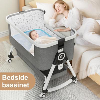 4-in-1 Baby Bassinet Bedside Sleeper - jigglejolly