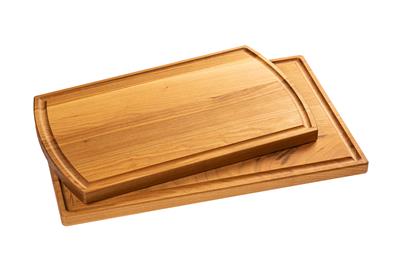 Set of 2 Cherry Wood Cutting Boards