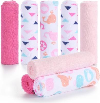 Amazon.com : Baby Washcloths, Momcozy Ultra Soft Absorbent Towel, 8pcs Newborn Bath Face Towel, Natural Reusable Baby Wipes for Sensitive Skin, Baby R